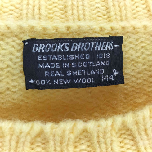ブルックスブラザーズ BROOKS BROTHERS スコットランド製 ウールニット メンズ 44