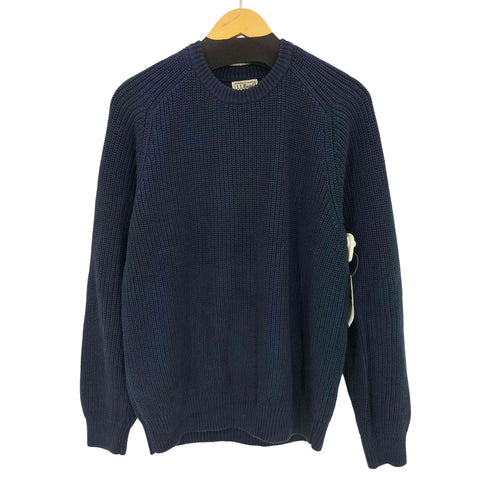 エルエルビーン L.L.Bean ラグランコットンニット 無地 メンズ S-REG