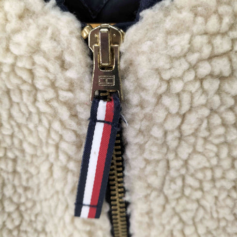 トミーヒルフィガー TOMMY HILFIGER リブ ボアジャケット ブルゾン メンズ JPN:S