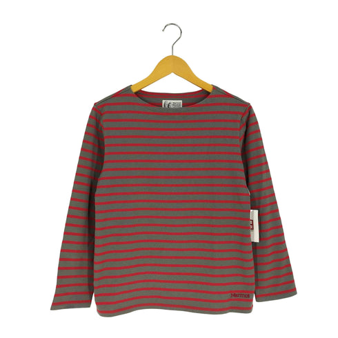 マーモット MARMOT ボーダー ボートネック カットソー レディース import:L
