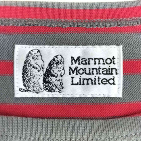 マーモット MARMOT ボーダー ボートネック カットソー レディース import:L