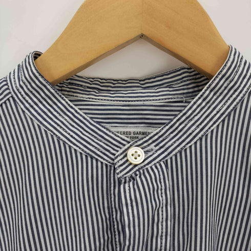 エンジニアードガーメンツ Engineered Garments USA製 プルオーバー ストライプロングシャツ メンズ JPN:S