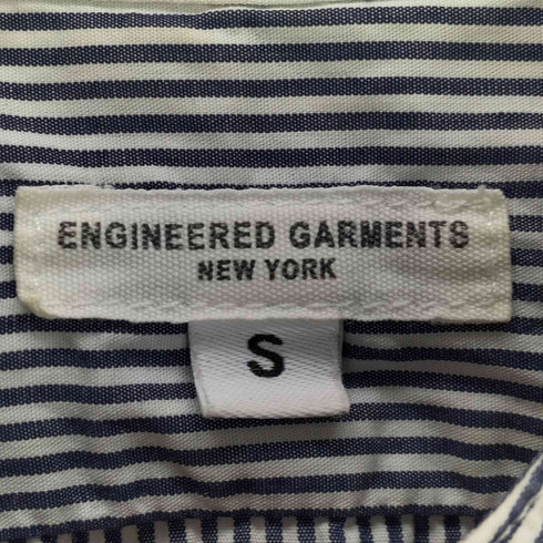 エンジニアードガーメンツ Engineered Garments USA製 プルオーバー ストライプロングシャツ メンズ JPN:S