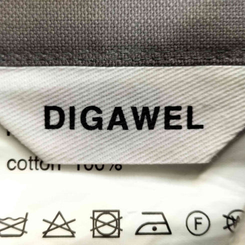 ディガウェル DIGAWEL Canvas 1Tuck CP Pants キャンバス 1タック センタープリーツ パンツ メンズ JPN:1