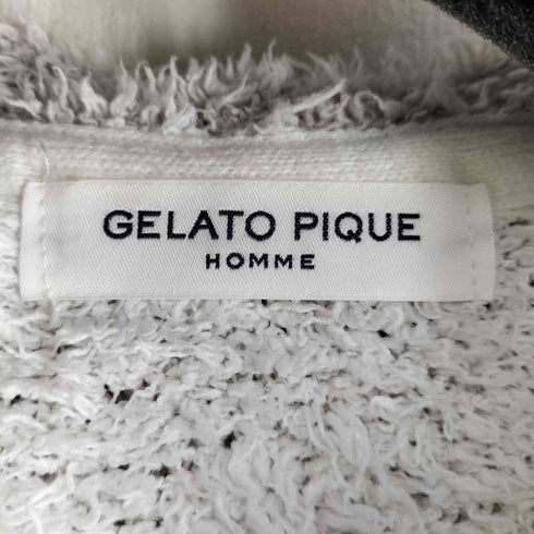 ジェラートピケ gelato pique ブロックボーダーパーカー メンズ import:M