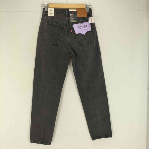 リーバイス Levis 501'81 ボタンフライブラックデニム レディース W25/L28