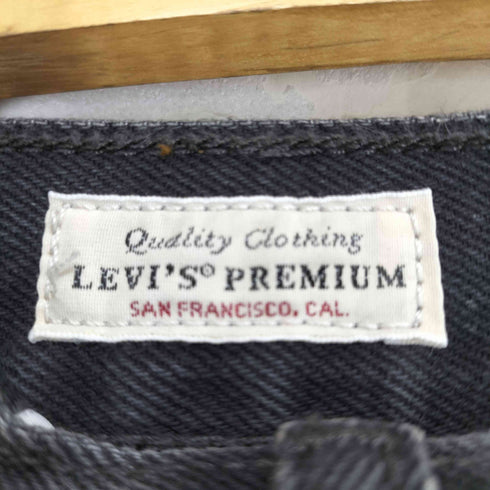 リーバイス Levis 501'81 ボタンフライブラックデニム レディース W25/L28