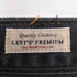 リーバイス Levis 501 ORIGINAL スタッズ付ボタンフライブラックデニム レディース W25/L30