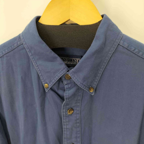 ランズエンド LANDS END 90~00S BDフラップポケットシャツ メンズ import:L