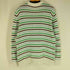 ザラ ZARA クルーネックボーダーニット マルチカラー メンズ import:L