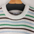 ザラ ZARA クルーネックボーダーニット マルチカラー メンズ import:L