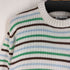 ザラ ZARA クルーネックボーダーニット マルチカラー メンズ import:L