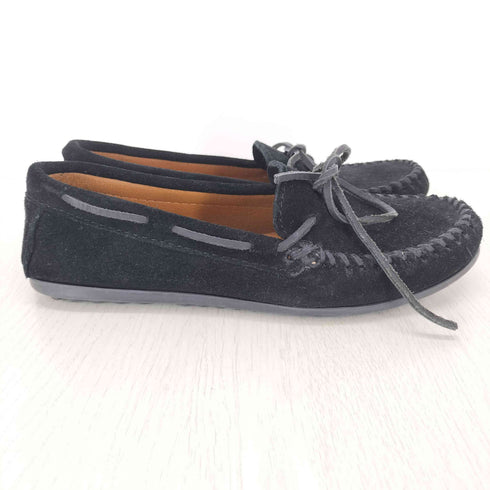 ミネトンカ Minnetonka CLASSIC MOC BLACK レディース 7.5