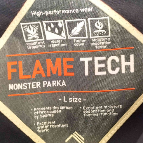 フィールドコア FieldCore FLAME TECH モンスターパーカー メンズ JPN:L