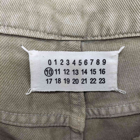 メゾンマルタンマルジェラ Maison Martin Margiela 2011 ここのえタグ➉ ストレートデニム メンズ
