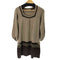 バーニーズニューヨーク BARNEYS NEWYORK L/S アクリルニットワンピース レディース import:M