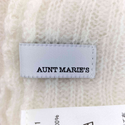 アントマリーズ Aunt Maries カシミヤストール レディース FREE