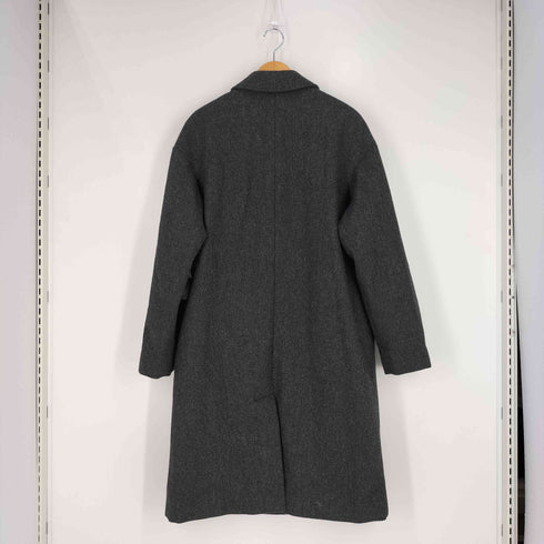 アーペーセー A.P.C. ヘリンボーン ウール ステンカラーコート メンズ import:M