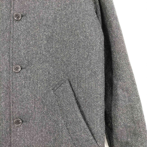 アーペーセー A.P.C. ヘリンボーン ウール ステンカラーコート メンズ import:M