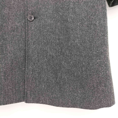 アーペーセー A.P.C. ヘリンボーン ウール ステンカラーコート メンズ import:M