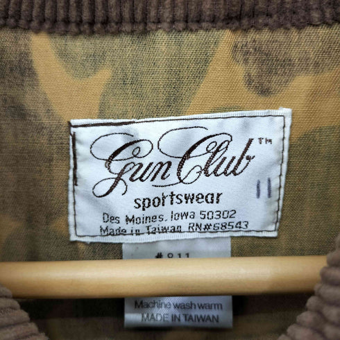 Gun club 70-80S ダックカモハンティングジャケット SCOVILLジップ メンズ import:M