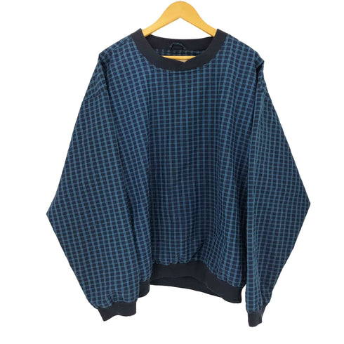 ハントクラブ HUNT CLUB 90Sチェック柄ナイロンプルオーバー メンズ JPN:XL