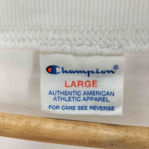 チャンピオン Champion フットボールプリントTシャツ メンズ JPN:L