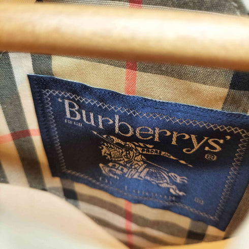 バーバリーズ BURBERRYS レーヨンポリ ステンカラーコート レディース