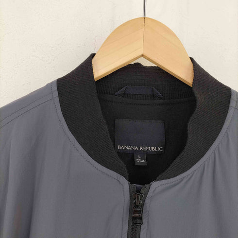 バナナリパブリック BANANA REPUBLIC MOTION TECH TO SETOGABR モーションテック ボンバージャケット メンズ import:L