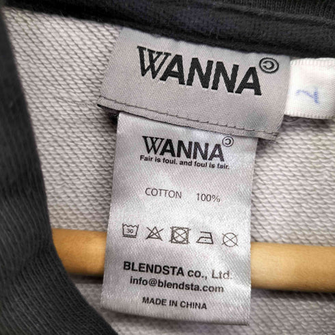 ワナ WANNA FRB PAPER HOODIE メンズ JPN:2