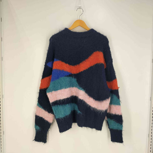 ザラ ZARA マルチカラー シャギーニット メンズ import:M