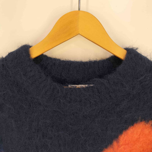 ザラ ZARA マルチカラー シャギーニット メンズ import:M
