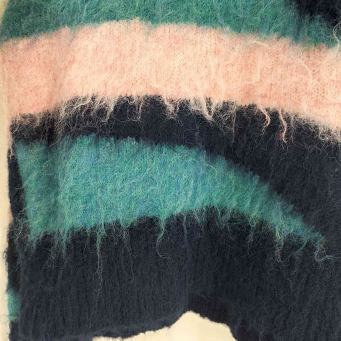 ザラ ZARA マルチカラー シャギーニット メンズ import:M