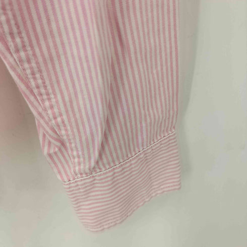 トミーヒルフィガー TOMMY HILFIGER コットン ロゴ刺繍ストライプBDシャツ メンズ JPN:S