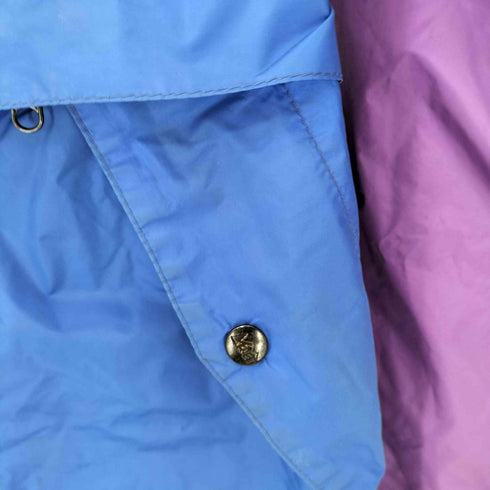 レイ REI 80S USA製 2トーン ナイロン アノラックパーカ メンズ import:M