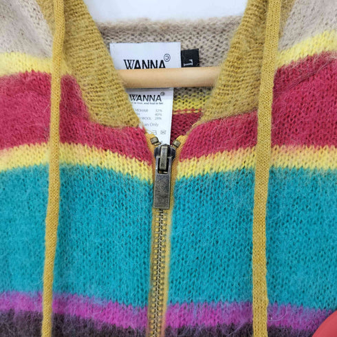 ワナ WANNA Multiple Mohair Hoodie メンズ JPN:L