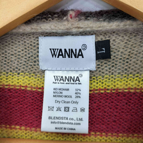 ワナ WANNA Multiple Mohair Hoodie メンズ JPN:L
