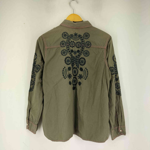 3J カットワークシャツ レディース JPN:L