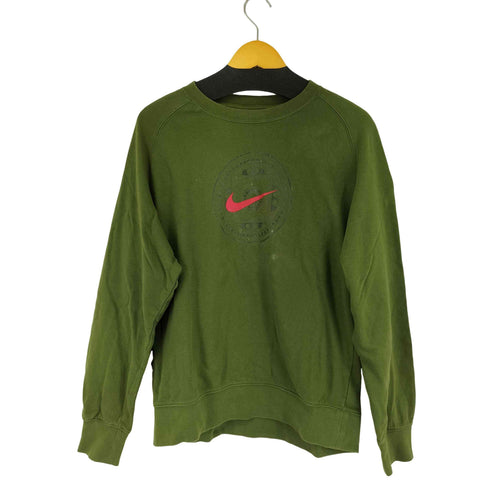 ナイキ NIKE 00s プリントクルーネックスウェット メンズ JPN:L