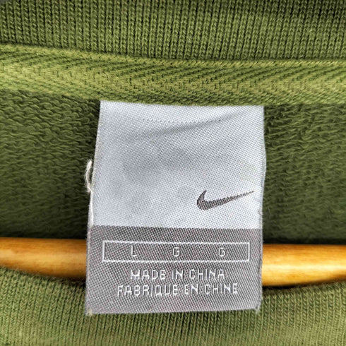 ナイキ NIKE 00s プリントクルーネックスウェット メンズ JPN:L