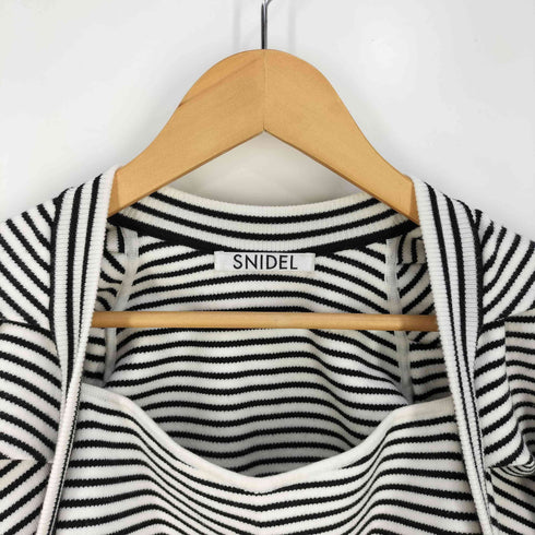 スナイデル snidel コルセットデザイン ニット プルオーバー レディース ONE SIZE
