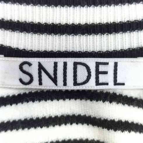 スナイデル snidel コルセットデザイン ニット プルオーバー レディース ONE SIZE