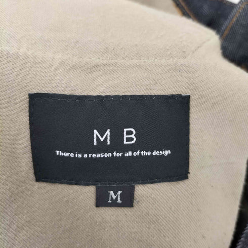 エムビー MB ルーズフィットウエストベルトデニムパンツ メンズ M
