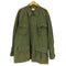 ユーエスアーミー U.S. ARMY 60S 4TH COTTON WIND RESISTANT RIP STOP POPLIN CLASS 1 URBAN SURPLUS リップストップ ポプリン 4th ジャングルファティーグ ミリタリーシャツ 1968年製 メンズ import:XXL