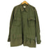 ユーエスアーミー U.S. ARMY 60S 4TH COTTON WIND RESISTANT RIP STOP POPLIN CLASS 1 URBAN SURPLUS リップストップ ポプリン 4th ジャングルファティーグ ミリタリーシャツ 1968年製 メンズ import:XXL