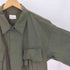 ユーエスアーミー U.S. ARMY 60S 4TH COTTON WIND RESISTANT RIP STOP POPLIN CLASS 1 URBAN SURPLUS リップストップ ポプリン 4th ジャングルファティーグ ミリタリーシャツ 1968年製 メンズ import:XXL