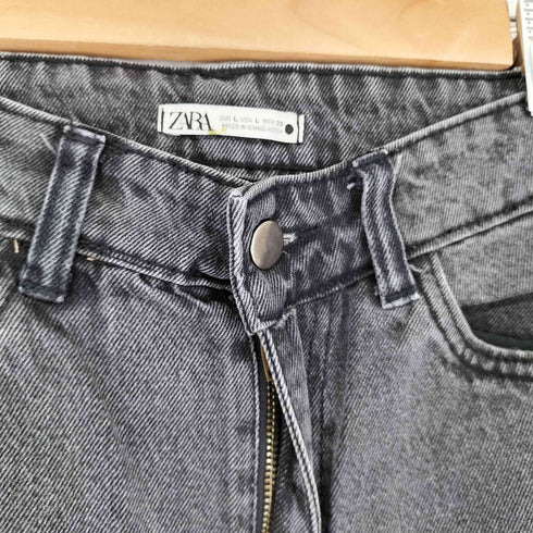 ザラ ZARA ダメージデニムパンツ レディース JPN:L