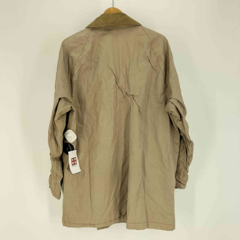 バブアー Barbour 00S 縦ワラント A963 LIGHTWEIGHT BEAUFORT JKT ライトウエイト ビューフォート 裏地タータンチェック 襟コーデュロイ コットン ポリ ジャケット メンズ import:M