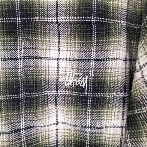 ステューシー Stussy 21AW Frank Plaid Zip LS Shirt メンズ JPN:M