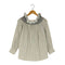 ピンコ PINKO ストライプ オフショルダー ブラウス レディース import:XS